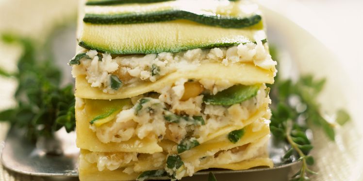 Lasagnes aux légumes pour une version végétarienne de la recette