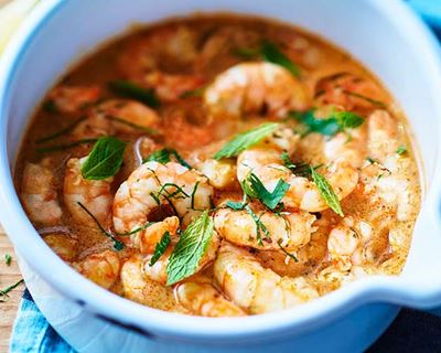 recette crevette curry thai